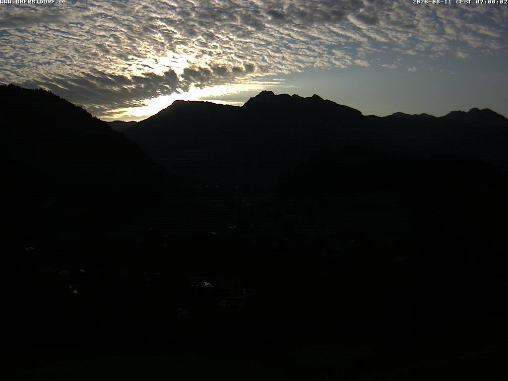 Archiv Foto Webcam Tiefenbach Oberstdorf