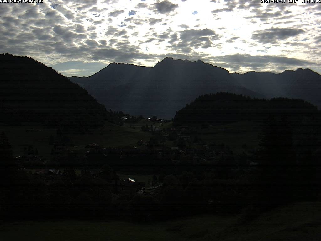 Archiv Foto Webcam Tiefenbach Oberstdorf
