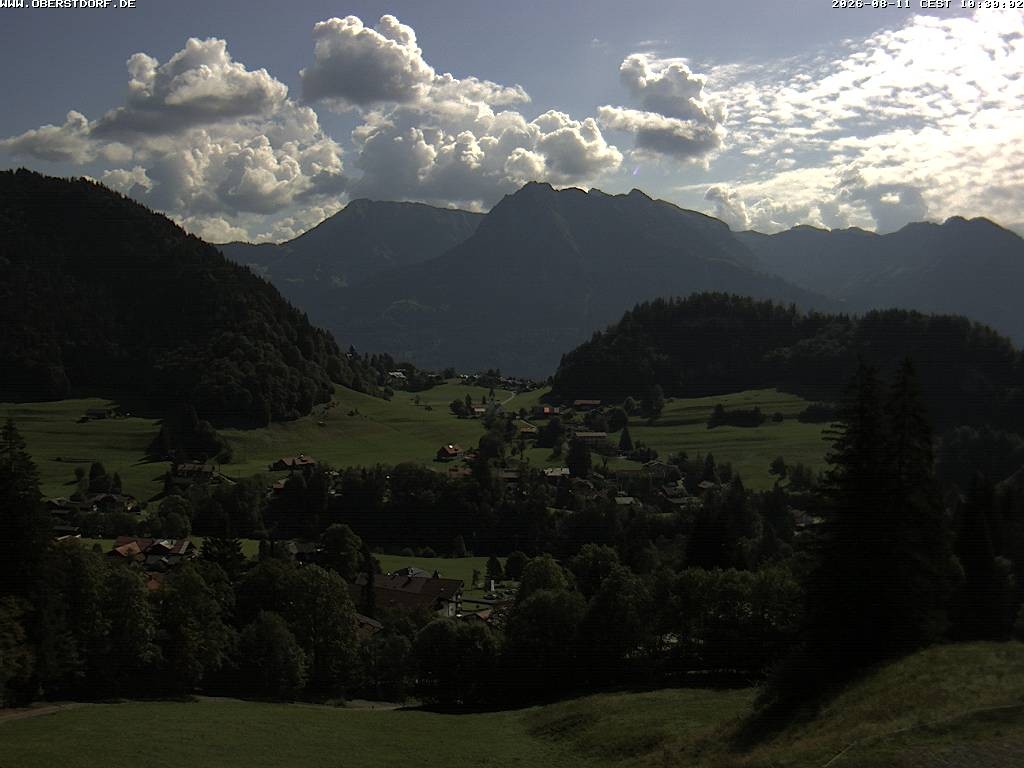 Archiv Foto Webcam Tiefenbach Oberstdorf