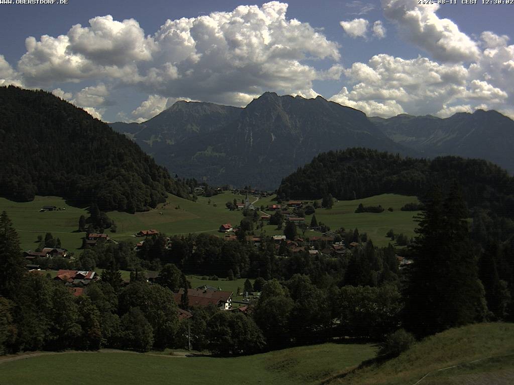 Archiv Foto Webcam Tiefenbach Oberstdorf