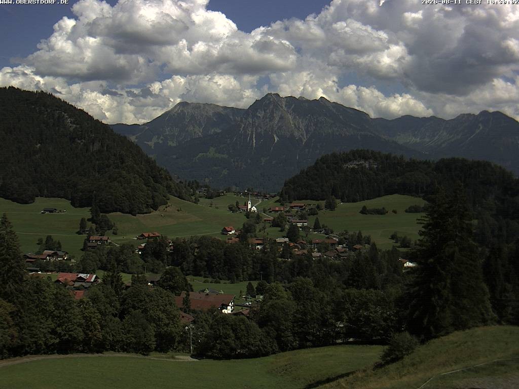 Archiv Foto Webcam Tiefenbach Oberstdorf