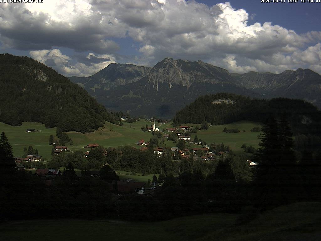 Archiv Foto Webcam Tiefenbach Oberstdorf