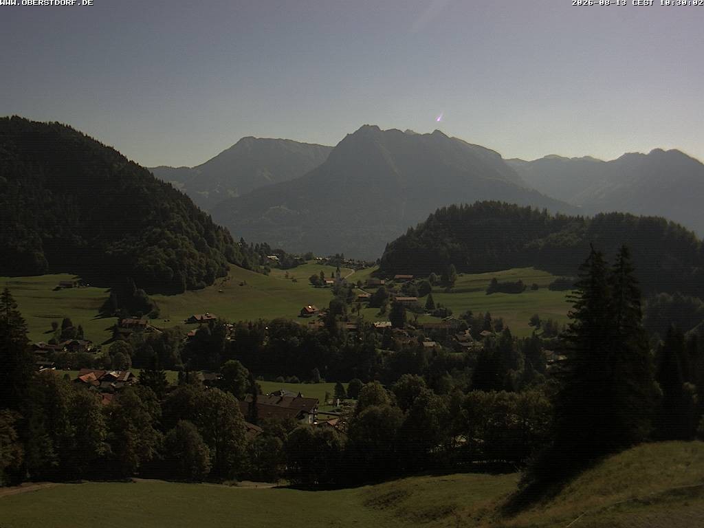 Archived image Webcam Nebelhorn and Rubihorn