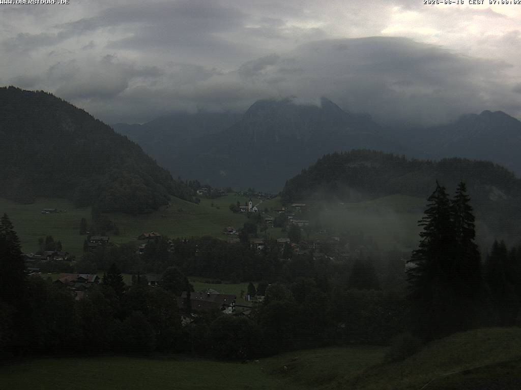 Archiv Foto Webcam Tiefenbach Oberstdorf