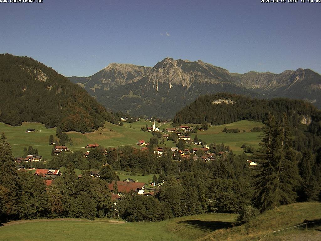 Archiv Foto Webcam Tiefenbach Oberstdorf