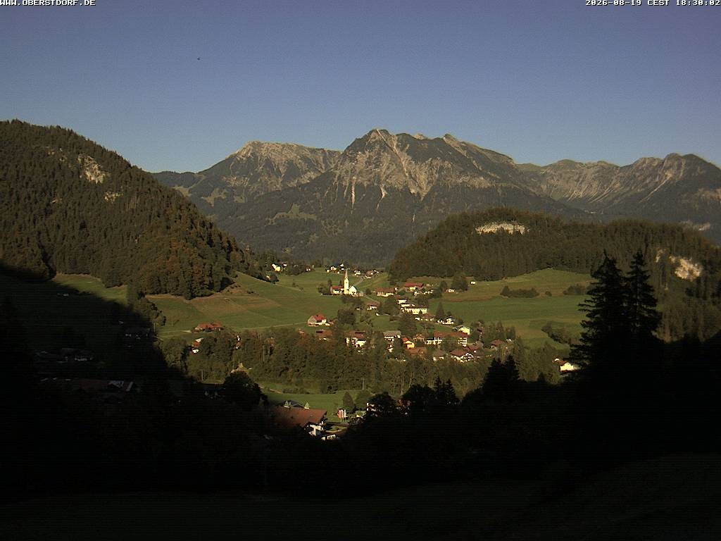 Archiv Foto Webcam Tiefenbach Oberstdorf
