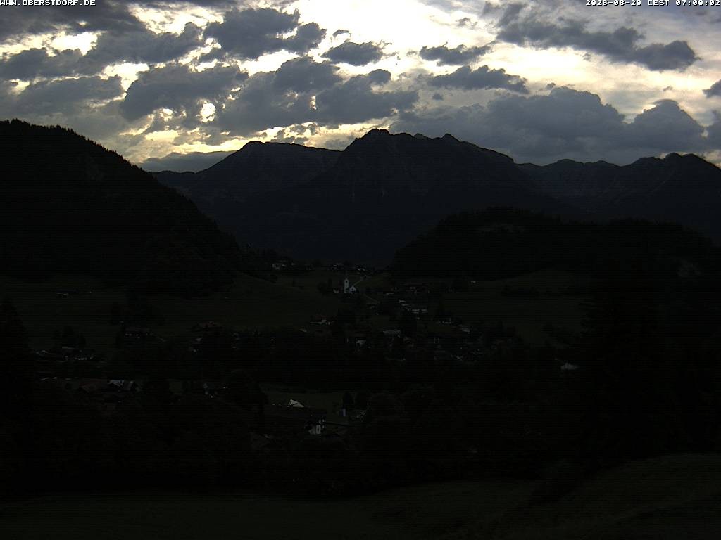 Archiv Foto Webcam Tiefenbach Oberstdorf