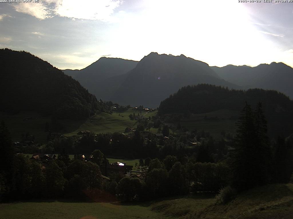 Archiv Foto Webcam Tiefenbach Oberstdorf