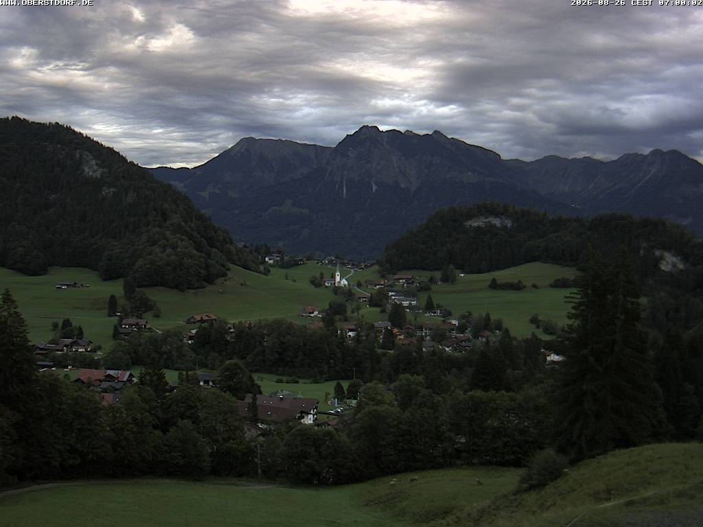 Archiv Foto Webcam Tiefenbach Oberstdorf