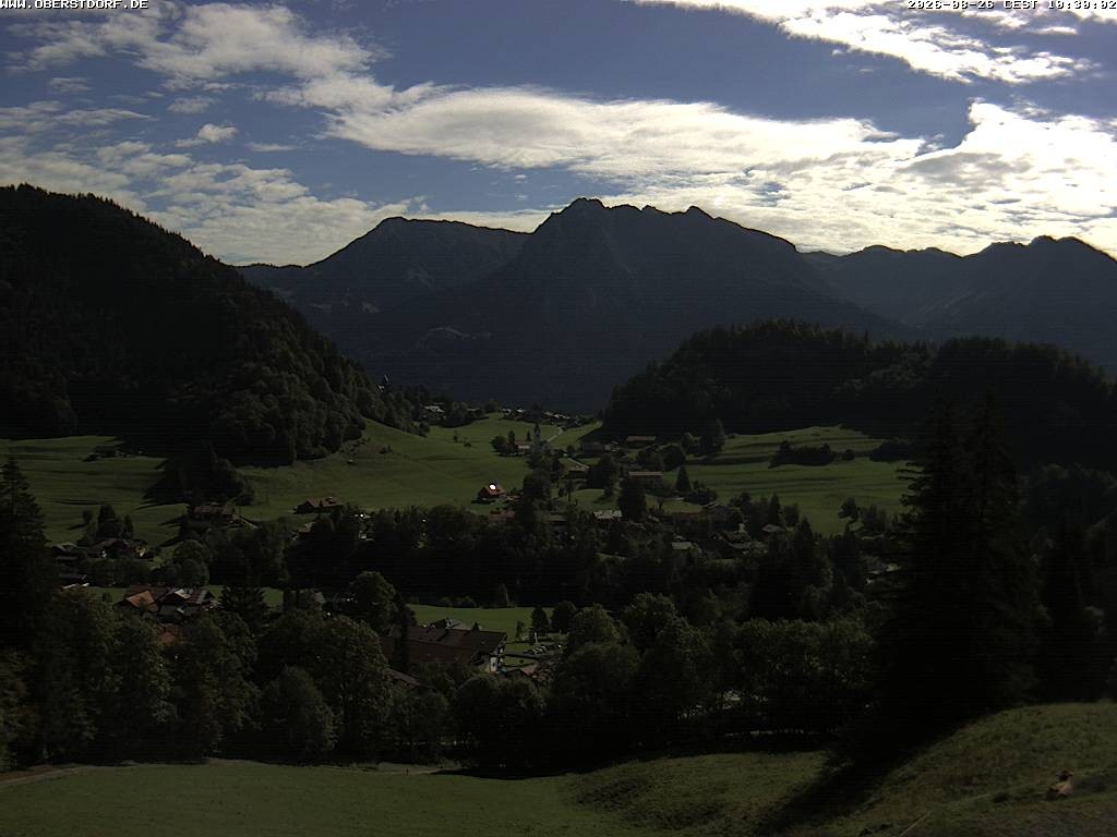 Archiv Foto Webcam Tiefenbach Oberstdorf