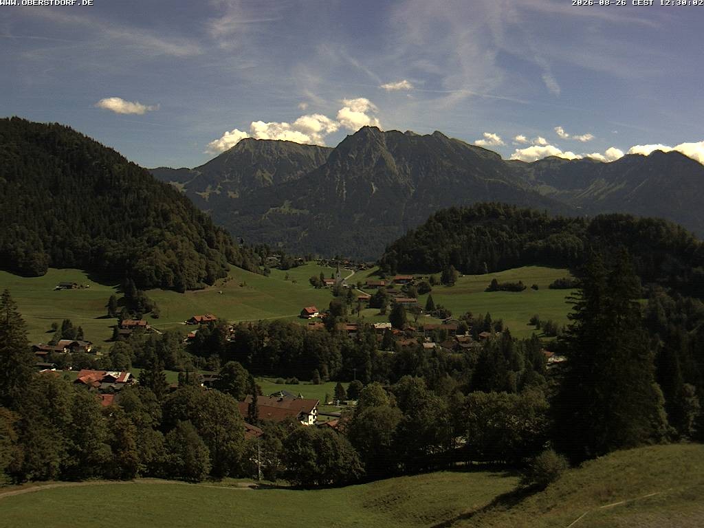 Archiv Foto Webcam Tiefenbach Oberstdorf