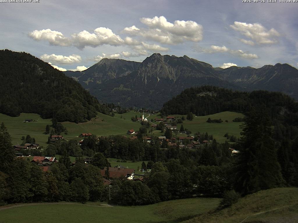 Archiv Foto Webcam Tiefenbach Oberstdorf