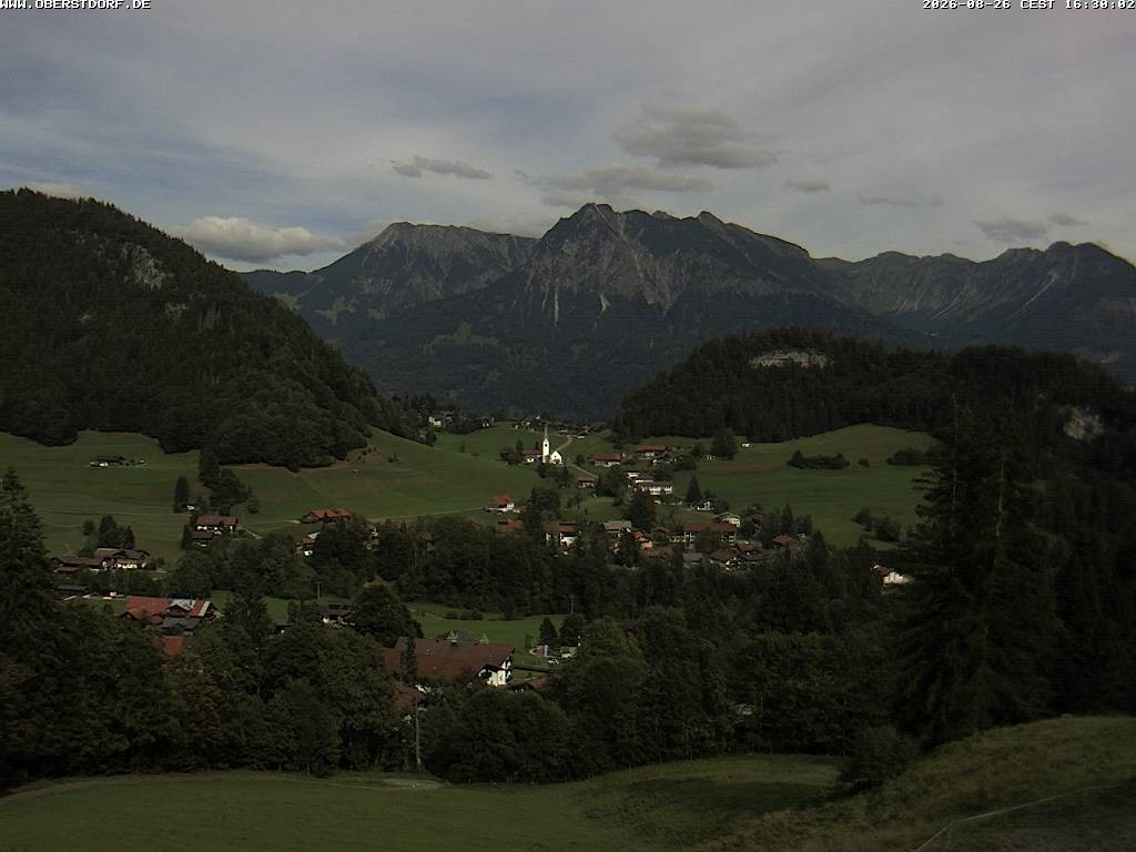 Archiv Foto Webcam Tiefenbach Oberstdorf