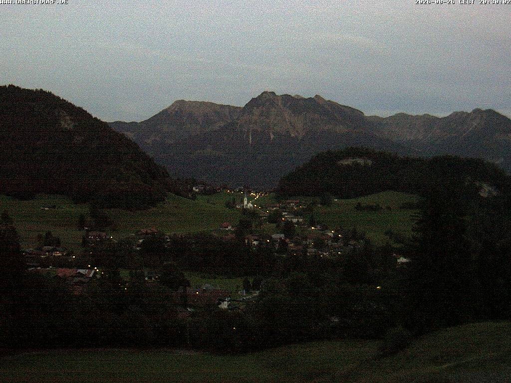 Archived image Webcam Nebelhorn and Rubihorn