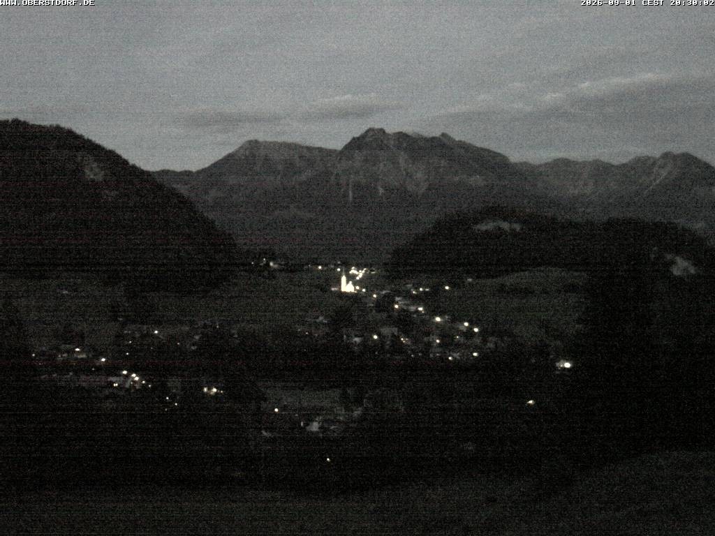 Archived image Webcam Nebelhorn and Rubihorn