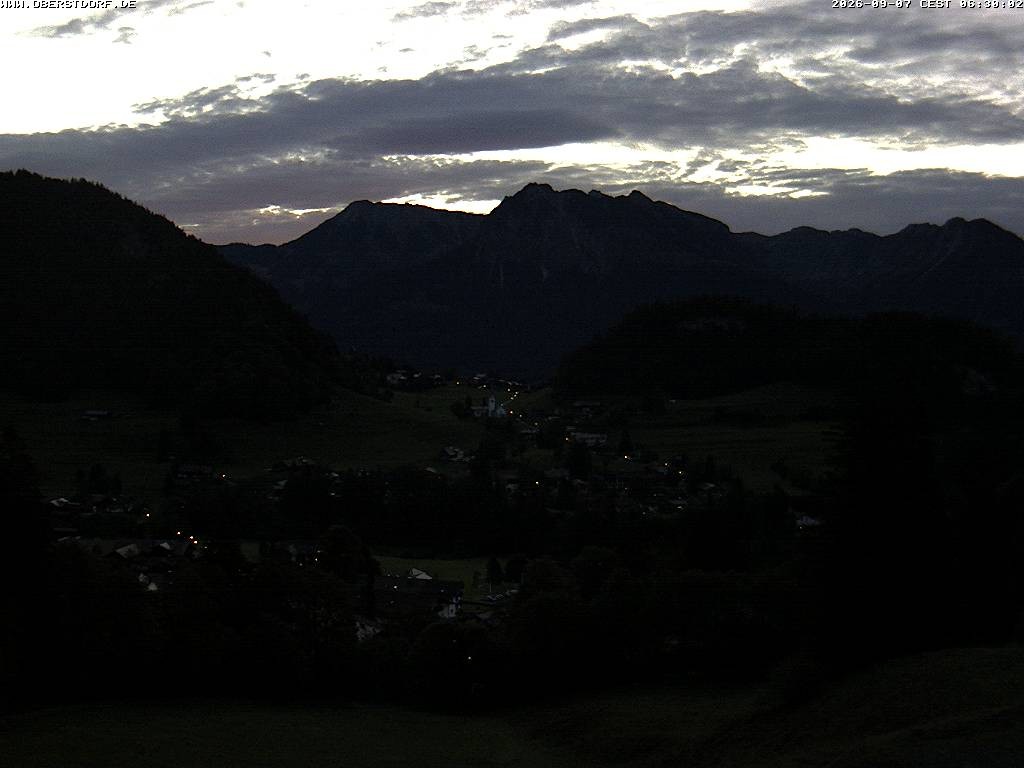 Archiv Foto Webcam Tiefenbach Oberstdorf