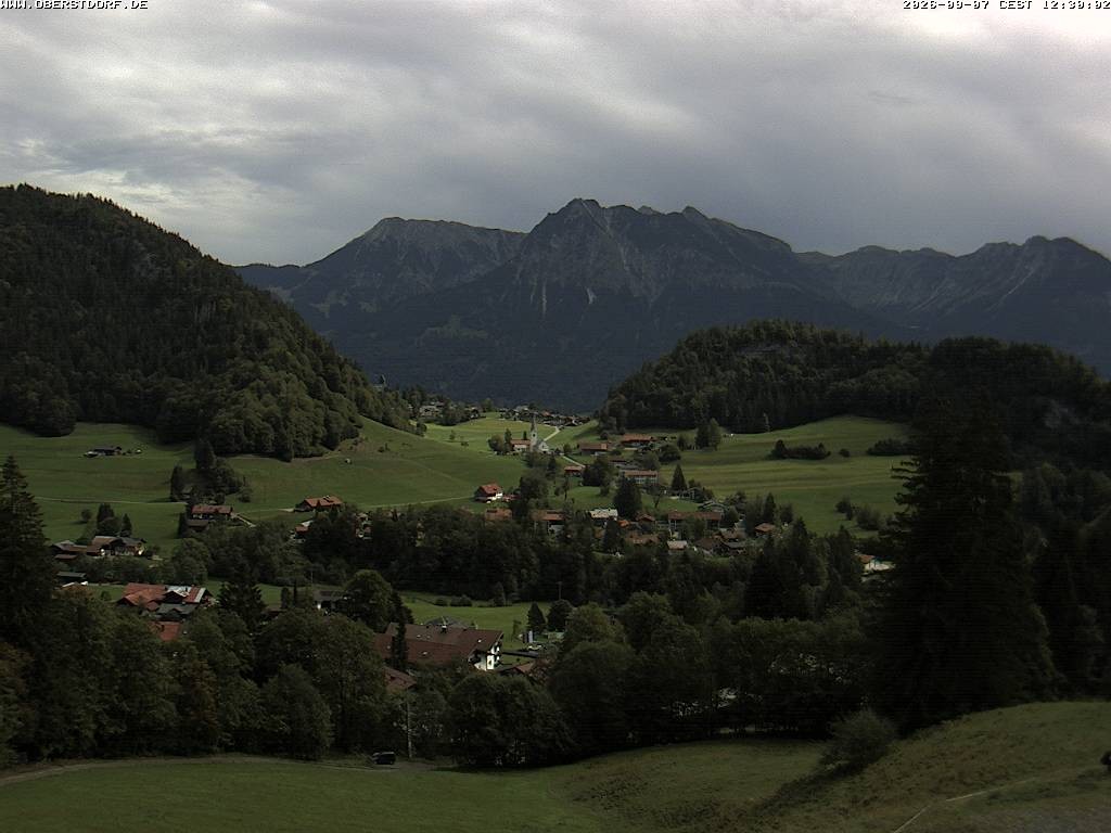 Archiv Foto Webcam Tiefenbach Oberstdorf