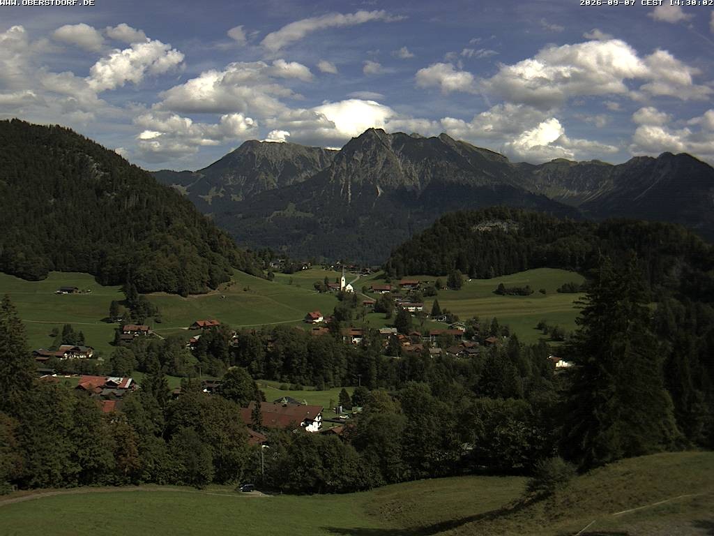 Archiv Foto Webcam Tiefenbach Oberstdorf