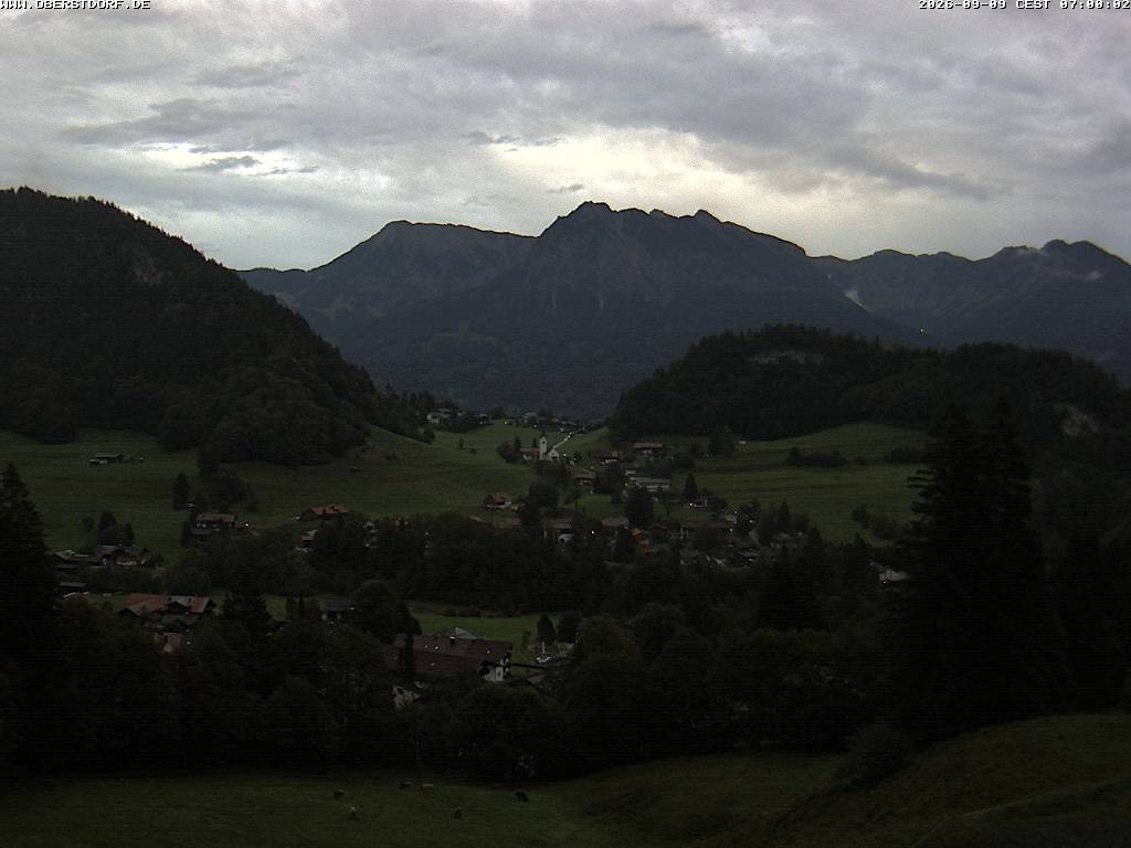 Archiv Foto Webcam Tiefenbach Oberstdorf