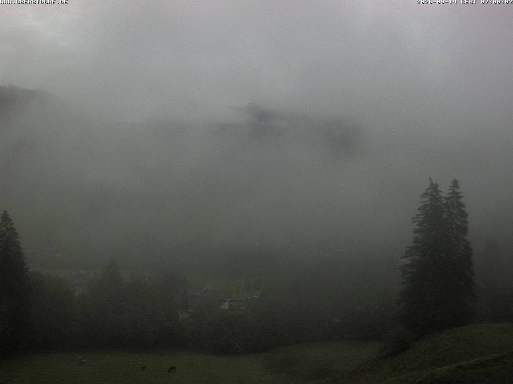 Archiv Foto Webcam Tiefenbach Oberstdorf