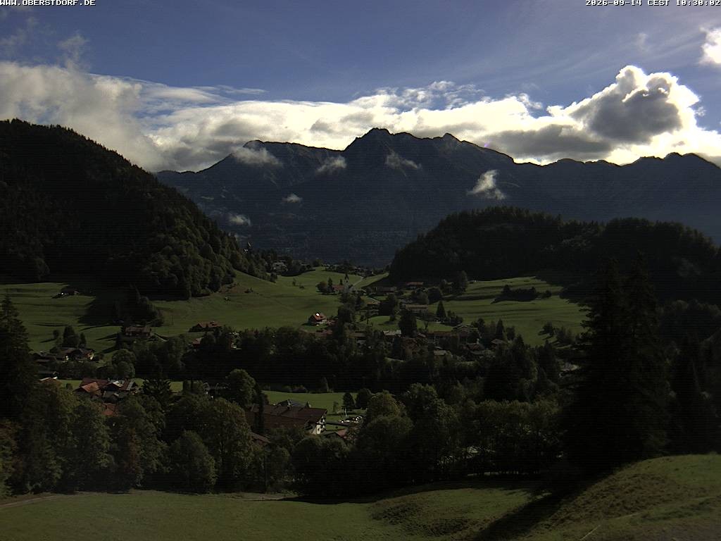 Archiv Foto Webcam Tiefenbach Oberstdorf