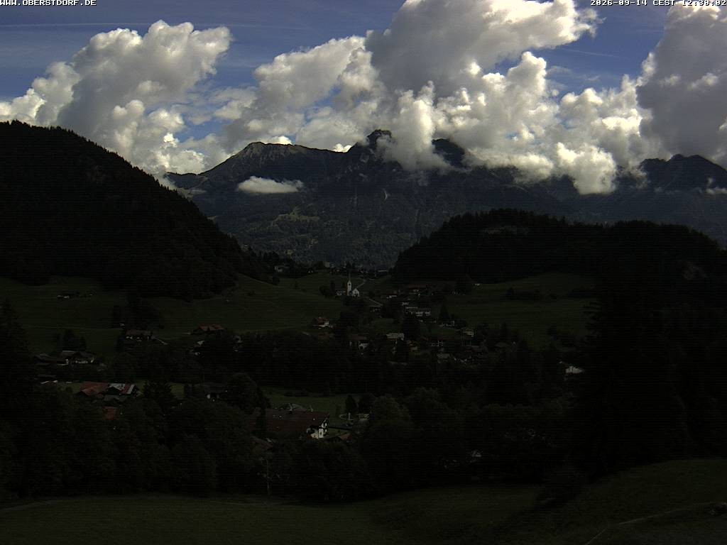 Archiv Foto Webcam Tiefenbach Oberstdorf