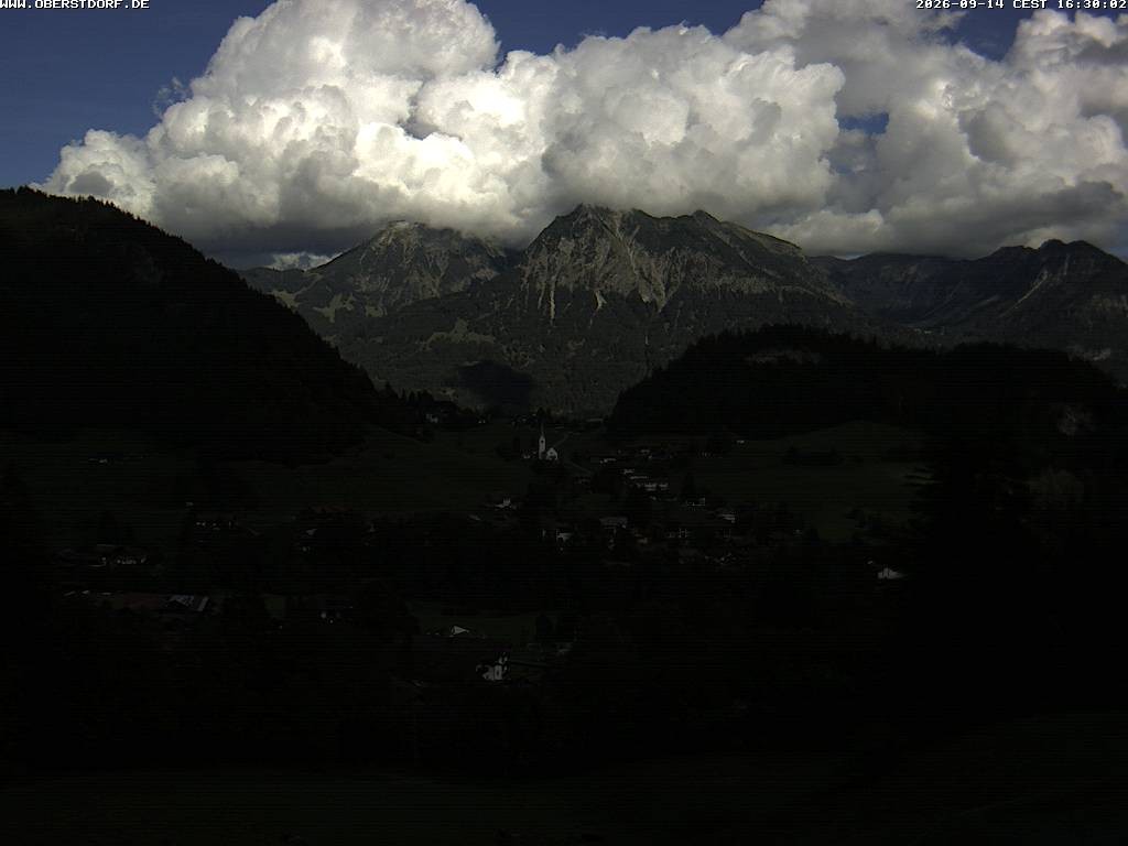 Archiv Foto Webcam Tiefenbach Oberstdorf