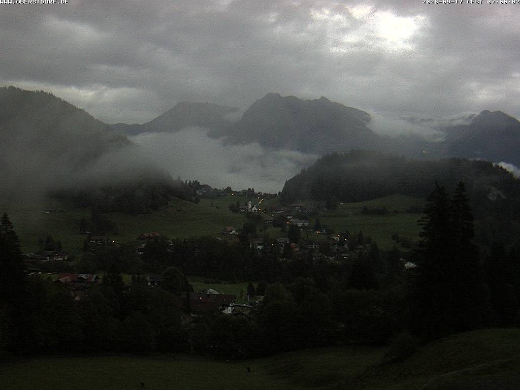 Archiv Foto Webcam Tiefenbach Oberstdorf