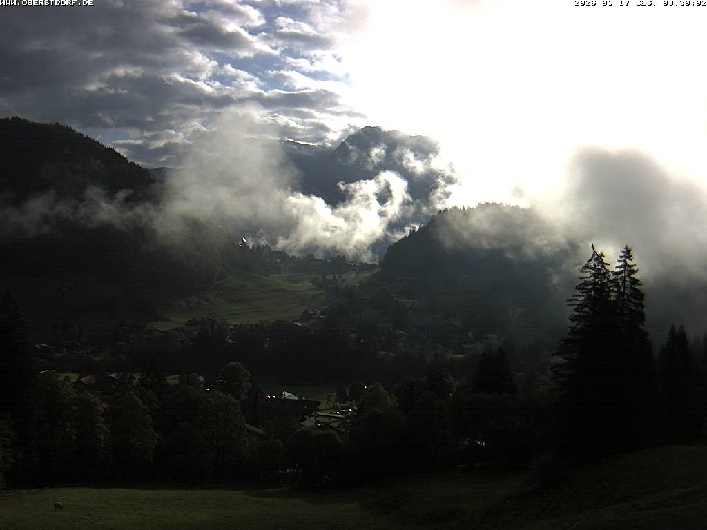 Archiv Foto Webcam Tiefenbach Oberstdorf