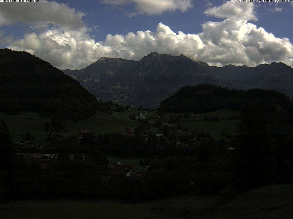 Archiv Foto Webcam Tiefenbach Oberstdorf