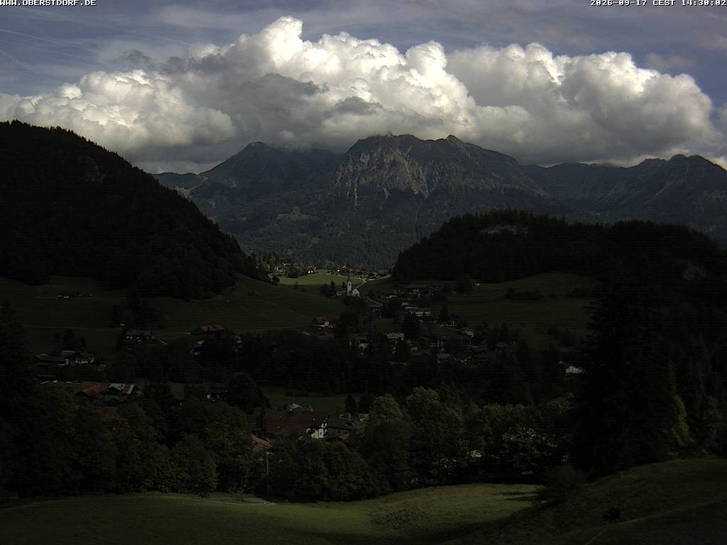 Archiv Foto Webcam Tiefenbach Oberstdorf