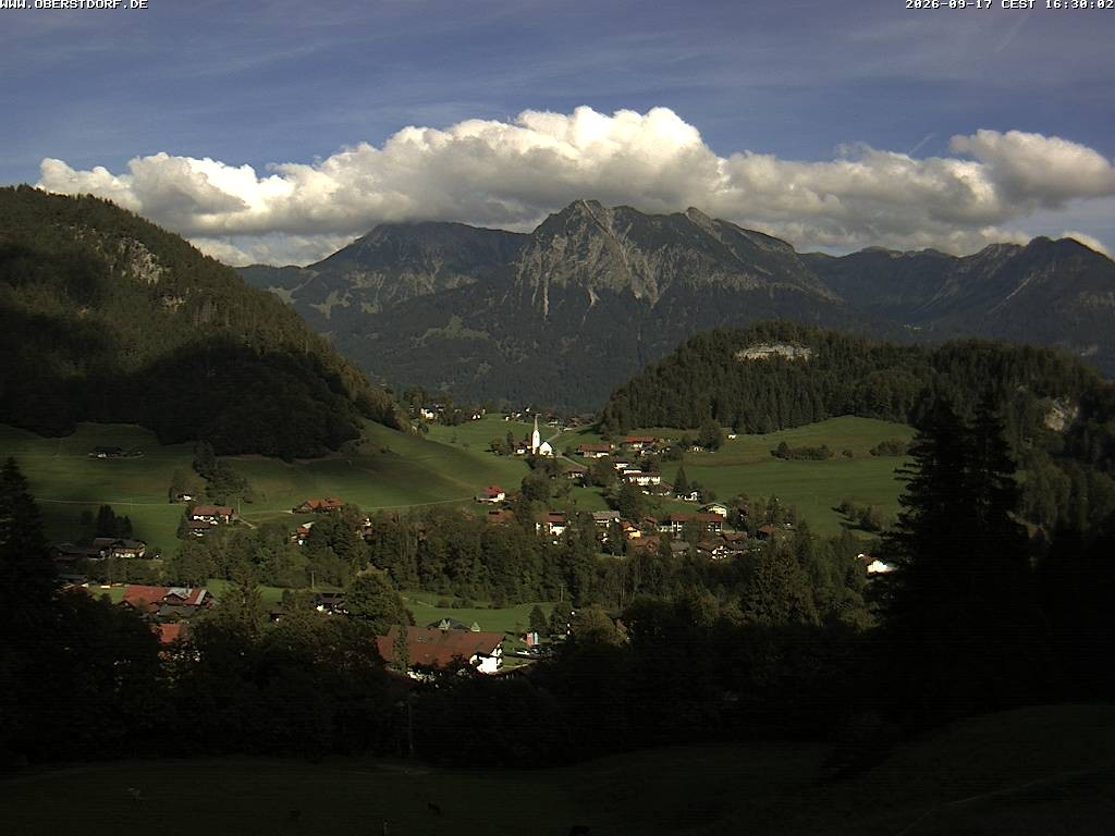 Archiv Foto Webcam Tiefenbach Oberstdorf