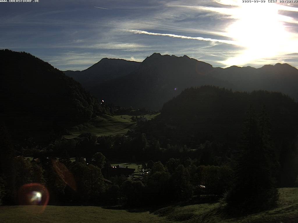 Archiv Foto Webcam Tiefenbach Oberstdorf