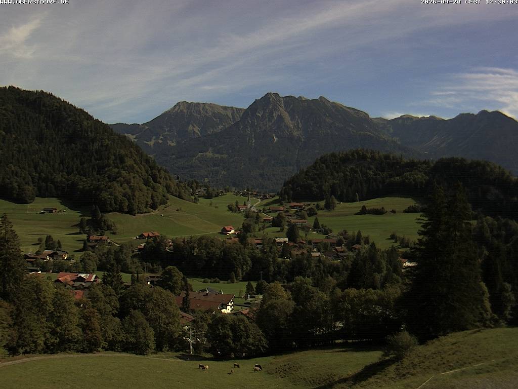 Archiv Foto Webcam Tiefenbach Oberstdorf