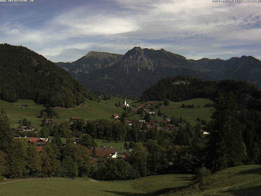 Archiv Foto Webcam Tiefenbach Oberstdorf