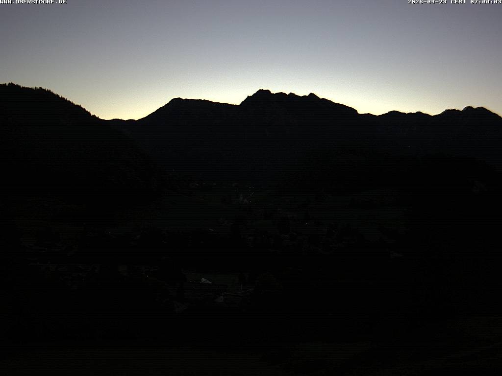 Archiv Foto Webcam Tiefenbach Oberstdorf