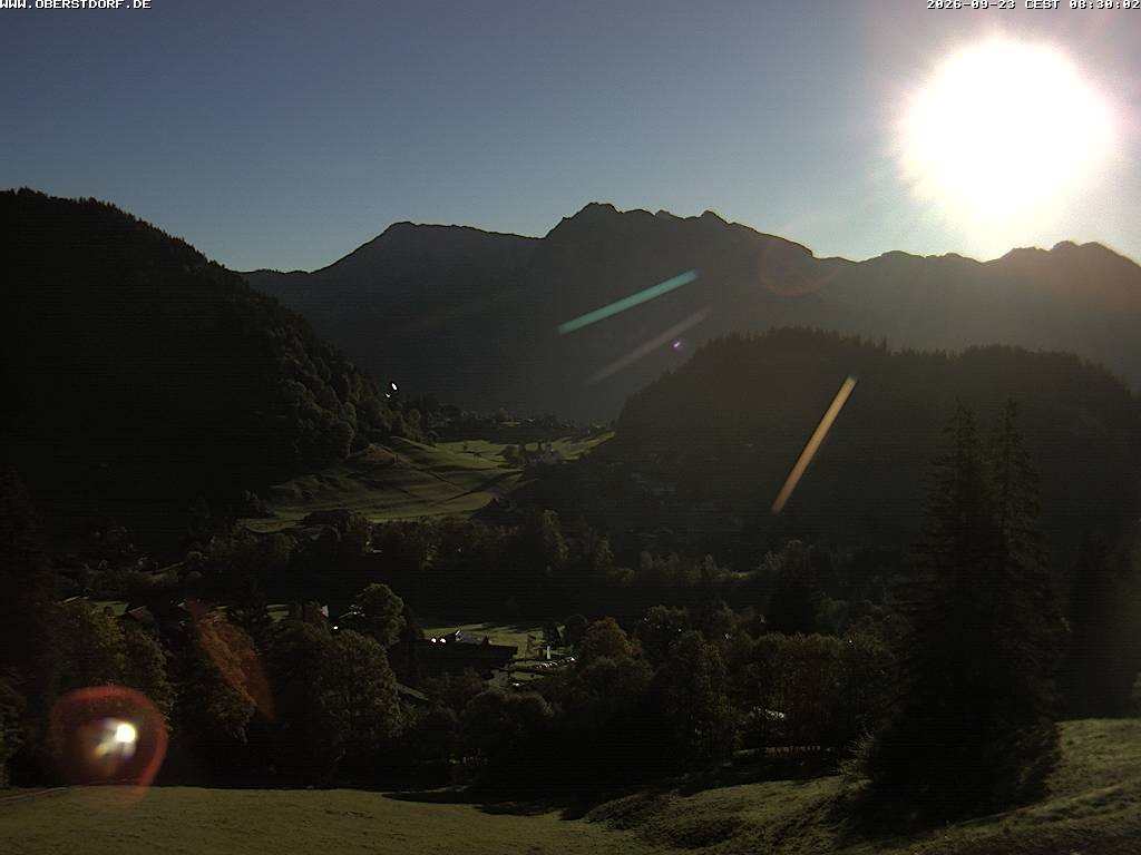 Archiv Foto Webcam Tiefenbach Oberstdorf