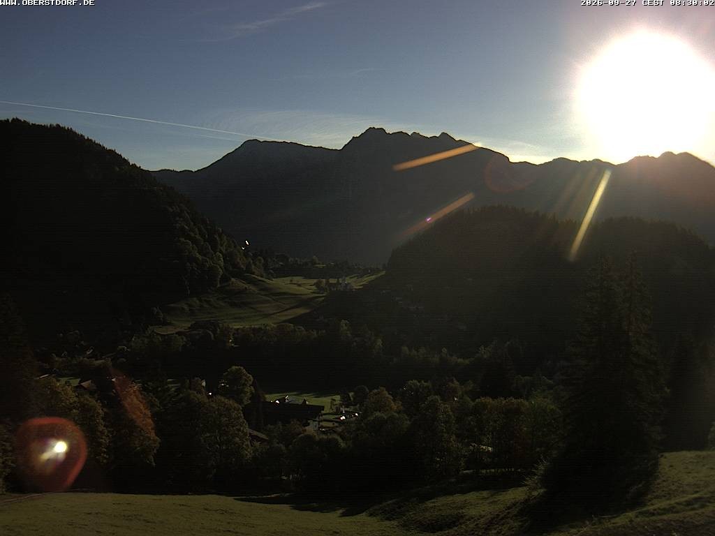 Archiv Foto Webcam Tiefenbach Oberstdorf