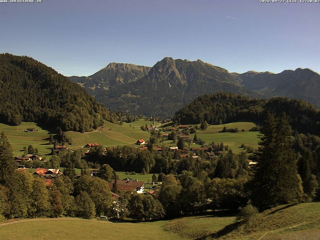 Archiv Foto Webcam Tiefenbach Oberstdorf