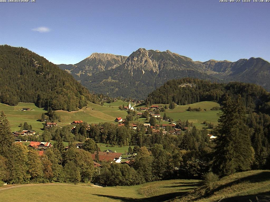 Archiv Foto Webcam Tiefenbach Oberstdorf