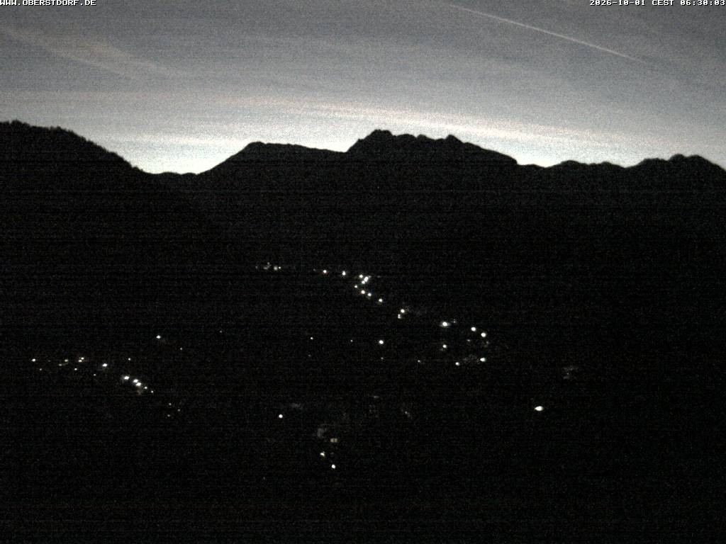 Archived image Webcam Nebelhorn and Rubihorn