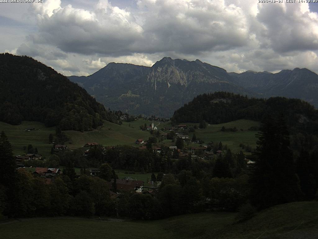 Archiv Foto Webcam Tiefenbach Oberstdorf