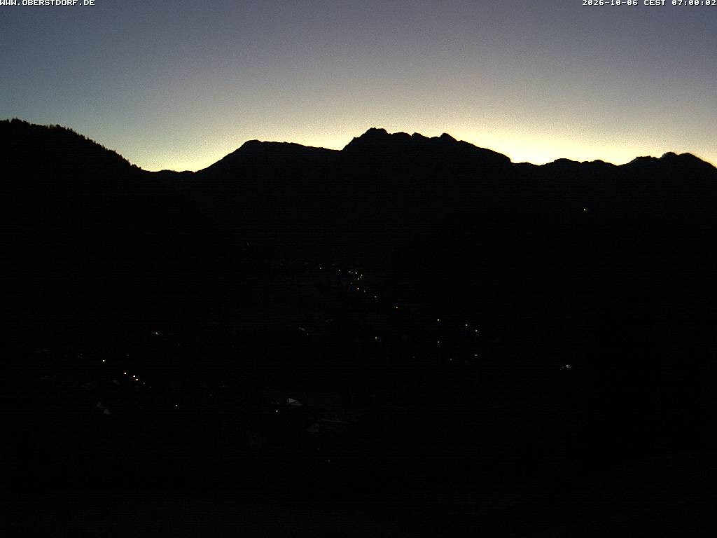 Archiv Foto Webcam Tiefenbach Oberstdorf