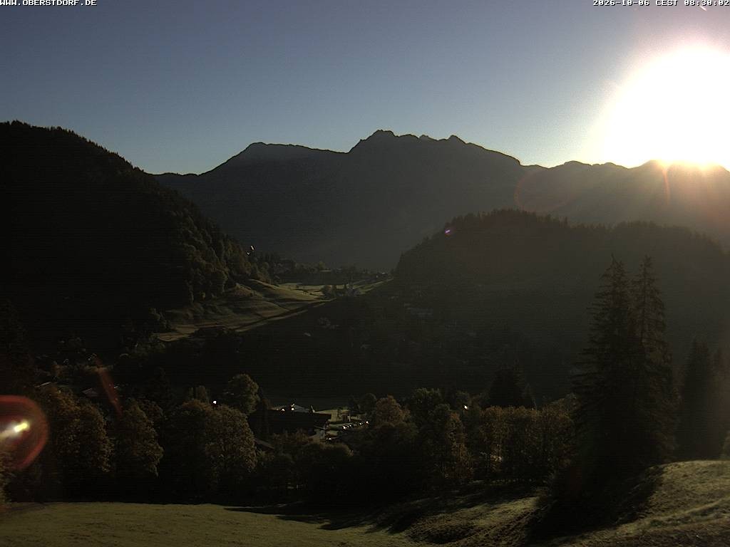 Archiv Foto Webcam Tiefenbach Oberstdorf