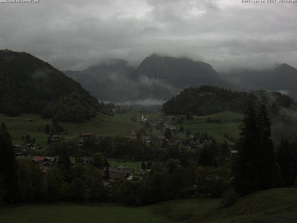 Archived image Webcam Nebelhorn and Rubihorn