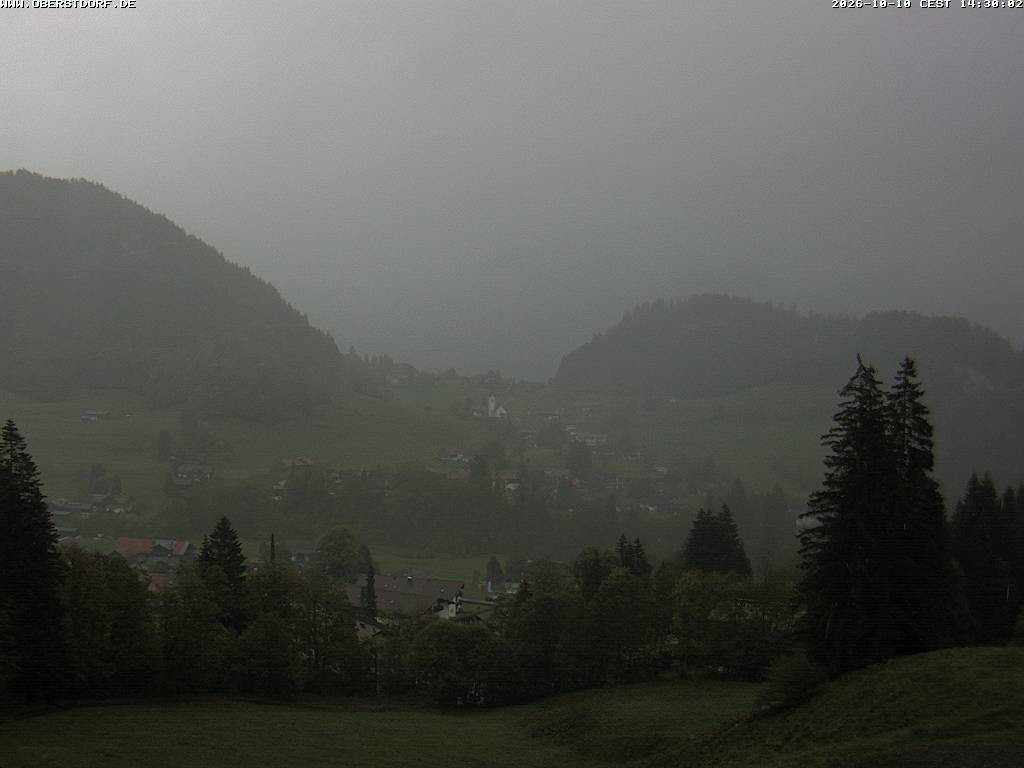 Archived image Webcam Nebelhorn and Rubihorn