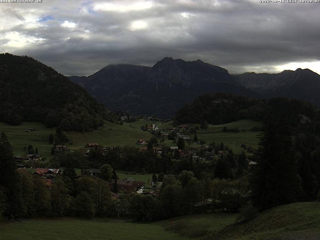 Archiv Foto Webcam Tiefenbach Oberstdorf
