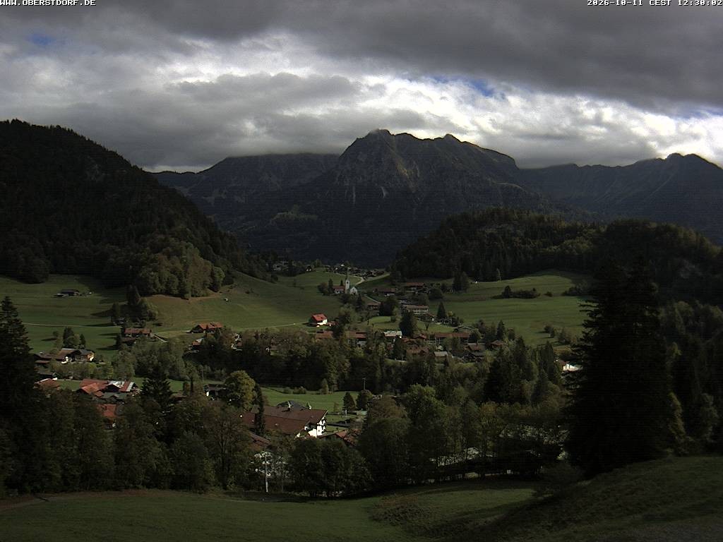 Archiv Foto Webcam Tiefenbach Oberstdorf
