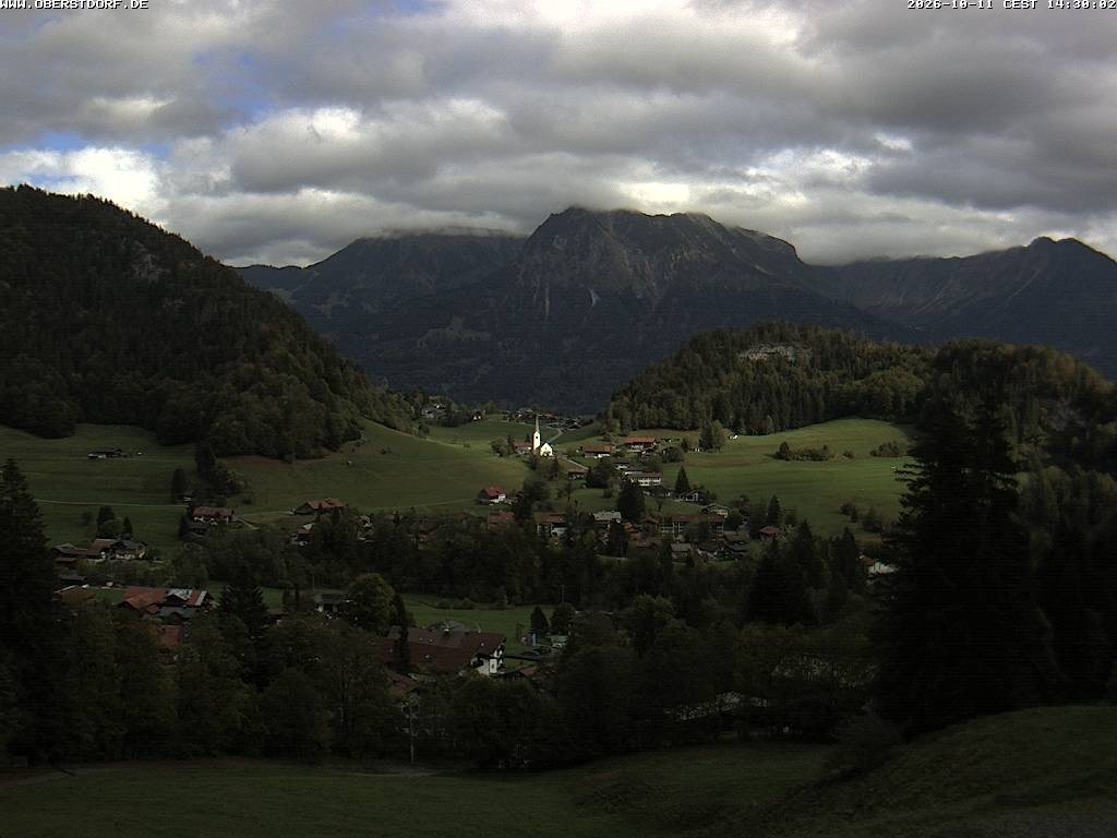 Archiv Foto Webcam Tiefenbach Oberstdorf