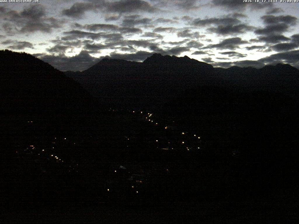 Archiv Foto Webcam Tiefenbach Oberstdorf